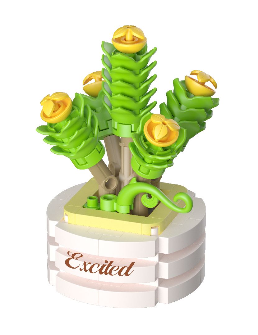 Succulent potted plants Building Kit