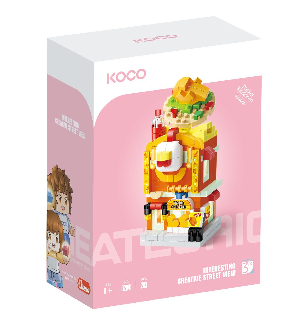 Fried-chicken restaurant Building Kit