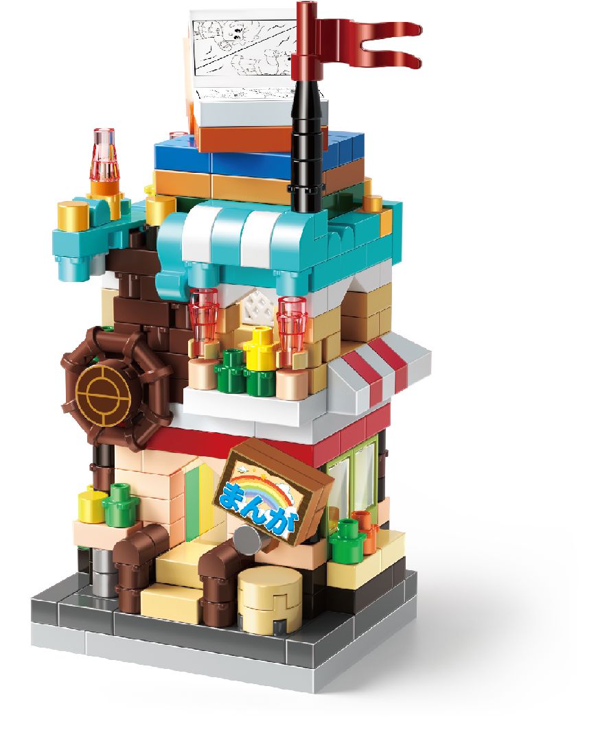 Comic book store Building Kit