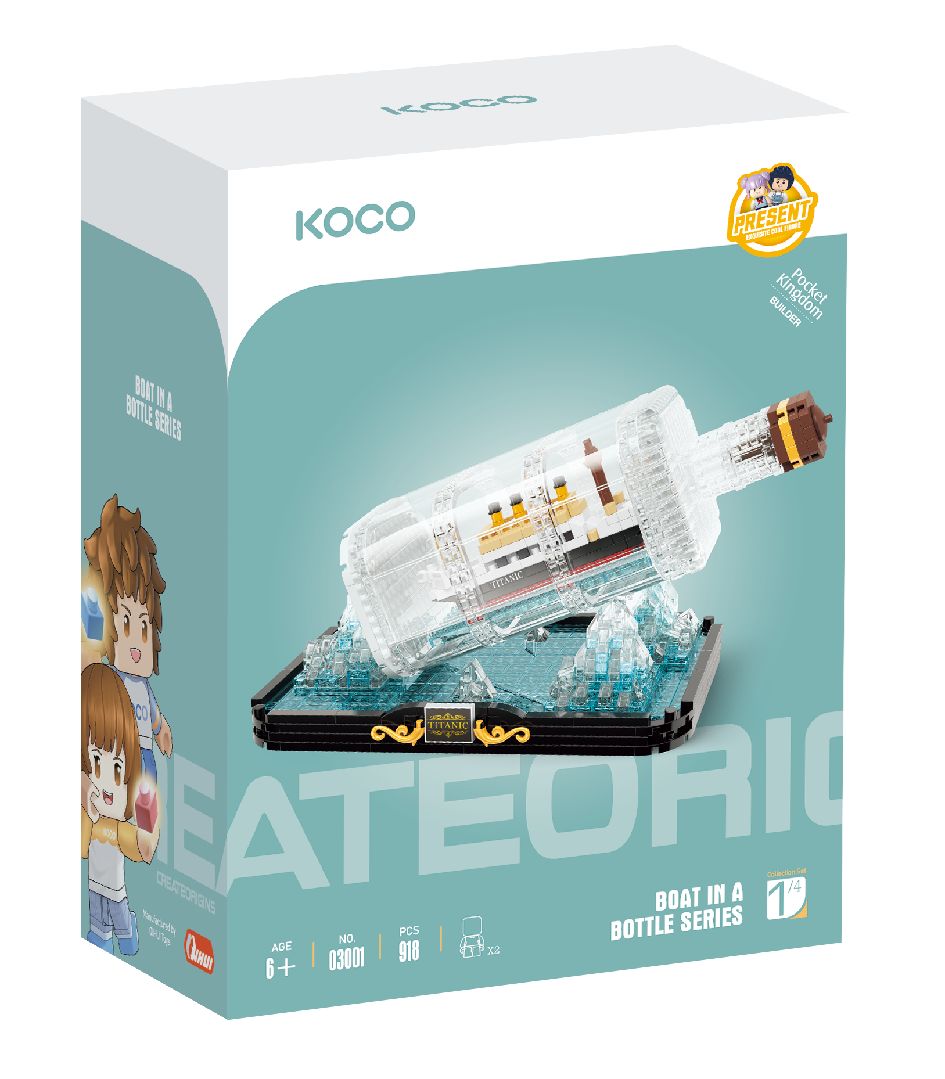 Drift bottle -Titanic Building Kit