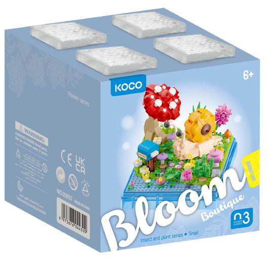 Insect & plant - Snail Building Kit