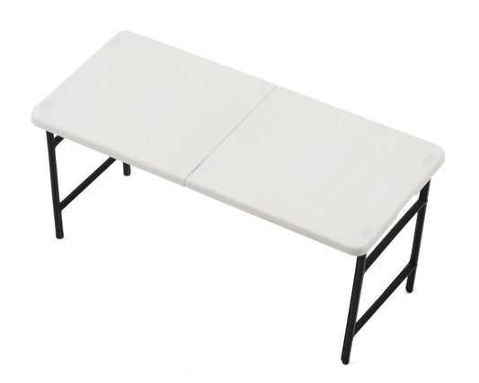 1/10 Folding Camping Table (White)