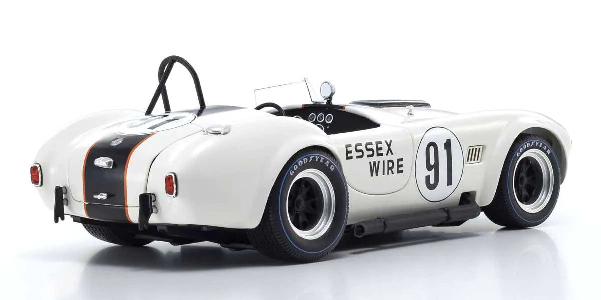 1/18 Scale Shelby Cobra 427 S/C Essex Wire #91 Model Diecast Car