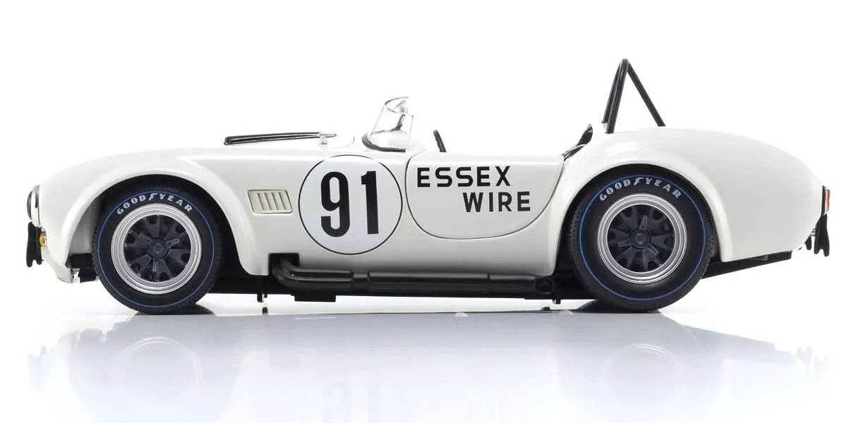 1/18 Scale Shelby Cobra 427 S/C Essex Wire #91 Model Diecast Car