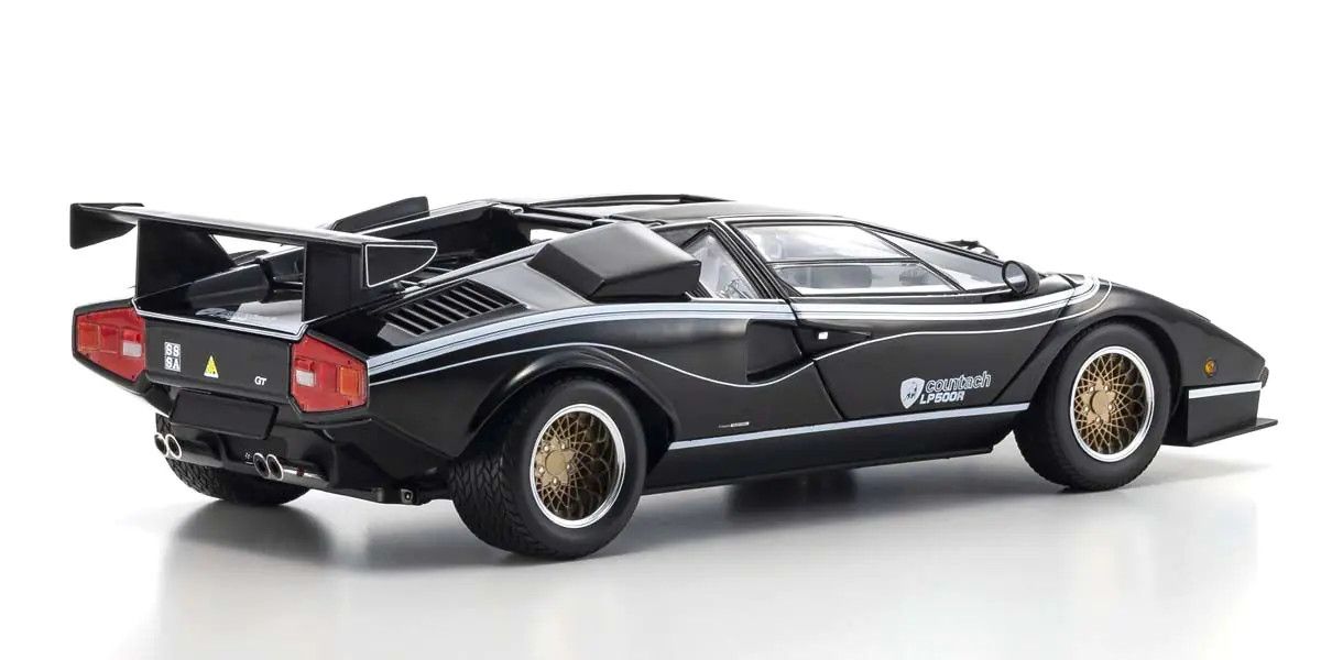 1/18 Scale Lamborghini Countach LP500R Black Diecast Car