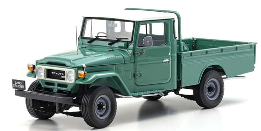 1/18 Scale Toyota Land Cruiser 40 Pickup Fashion Green Model Diecast Car