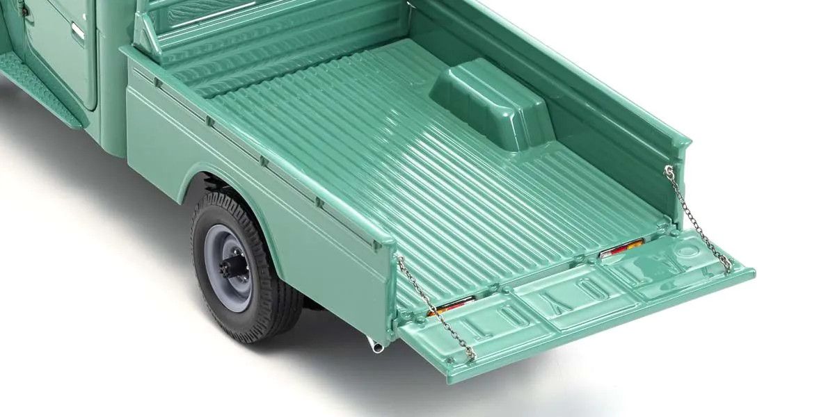 1/18 Scale Toyota Land Cruiser 40 Pickup Fashion Green Model Diecast Car