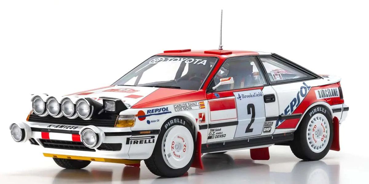 1/18 Scale Toyota Celica GT-Four ST165 1991 Monte Carlo #2 Model Diecast Car