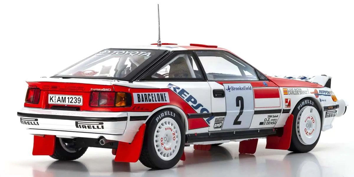1/18 Scale Toyota Celica GT-Four ST165 1991 Monte Carlo #2 Model Diecast Car
