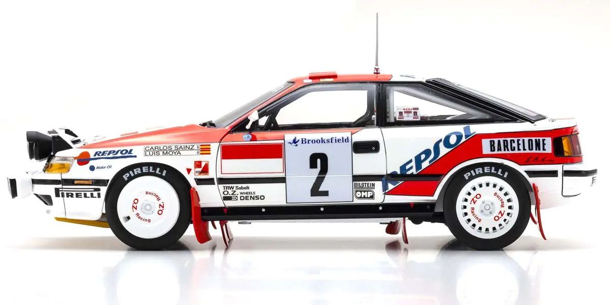 1/18 Scale Toyota Celica GT-Four ST165 1991 Monte Carlo #2 Model Diecast Car