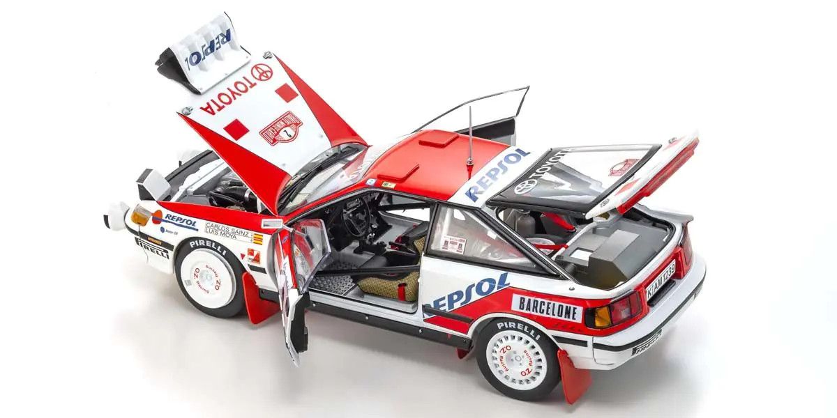 1/18 Scale Toyota Celica GT-Four ST165 1991 Monte Carlo #2 Model Diecast Car