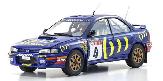 1/18 Scale Subaru Impreza 1994 RAC #4 Model Diecast Car
