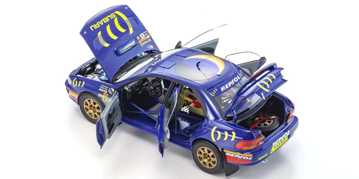 1/18 Scale Subaru Impreza 1994 RAC #4 Model Diecast Car