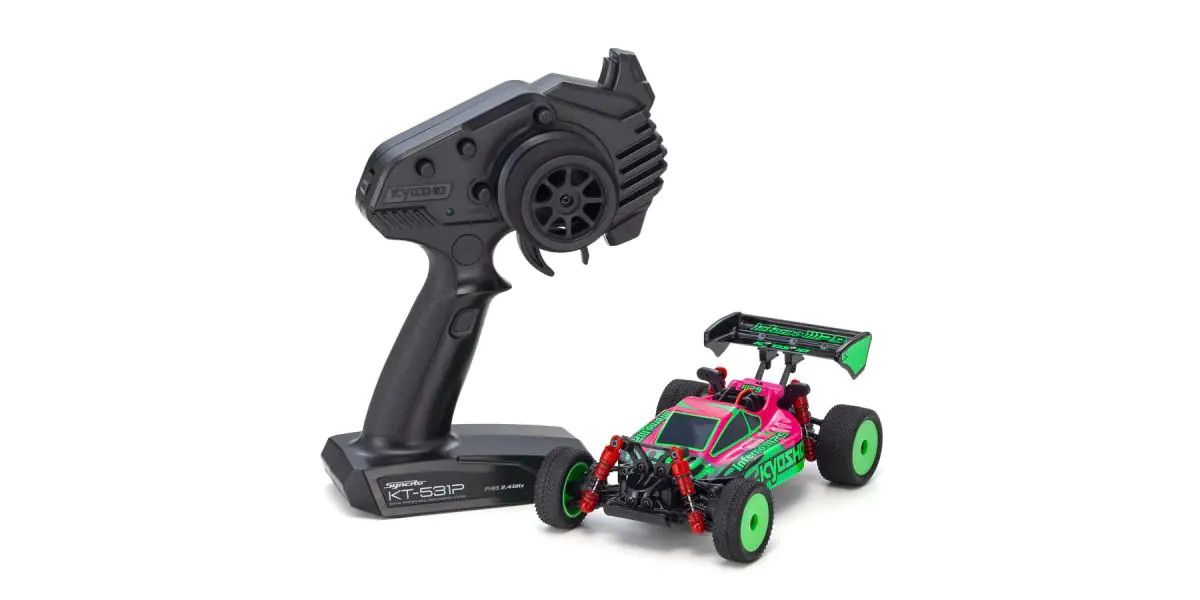 Mini-Z Inferno MP9 Buggy - Pink/Green