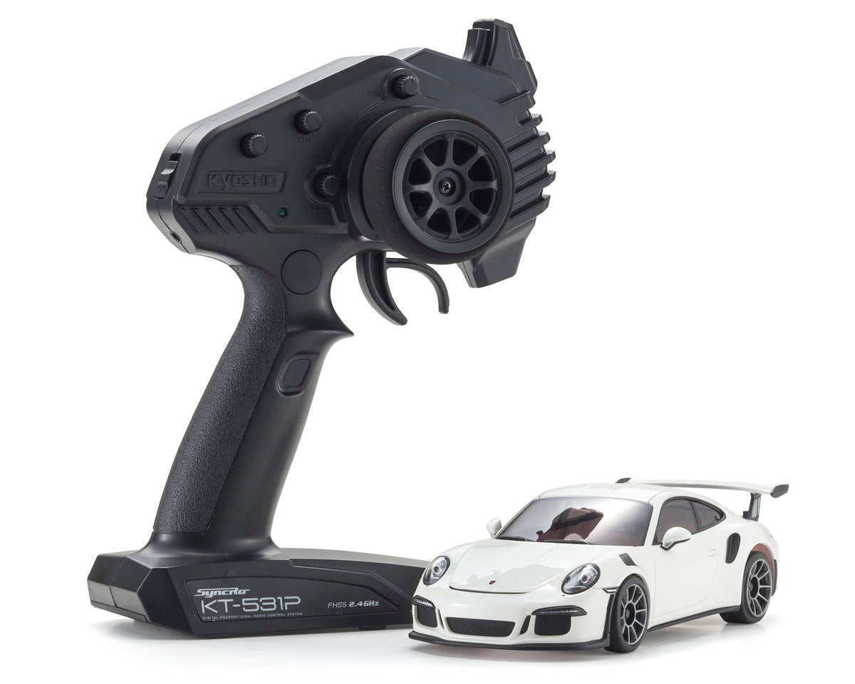 MR-04 RWD Mini-Z w/Porsche 911 GT3 RS Body (White)