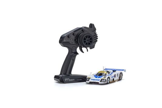 MR-04 RWD Mini-Z w/1991 Mazda 787B LM Body (White/Blue)