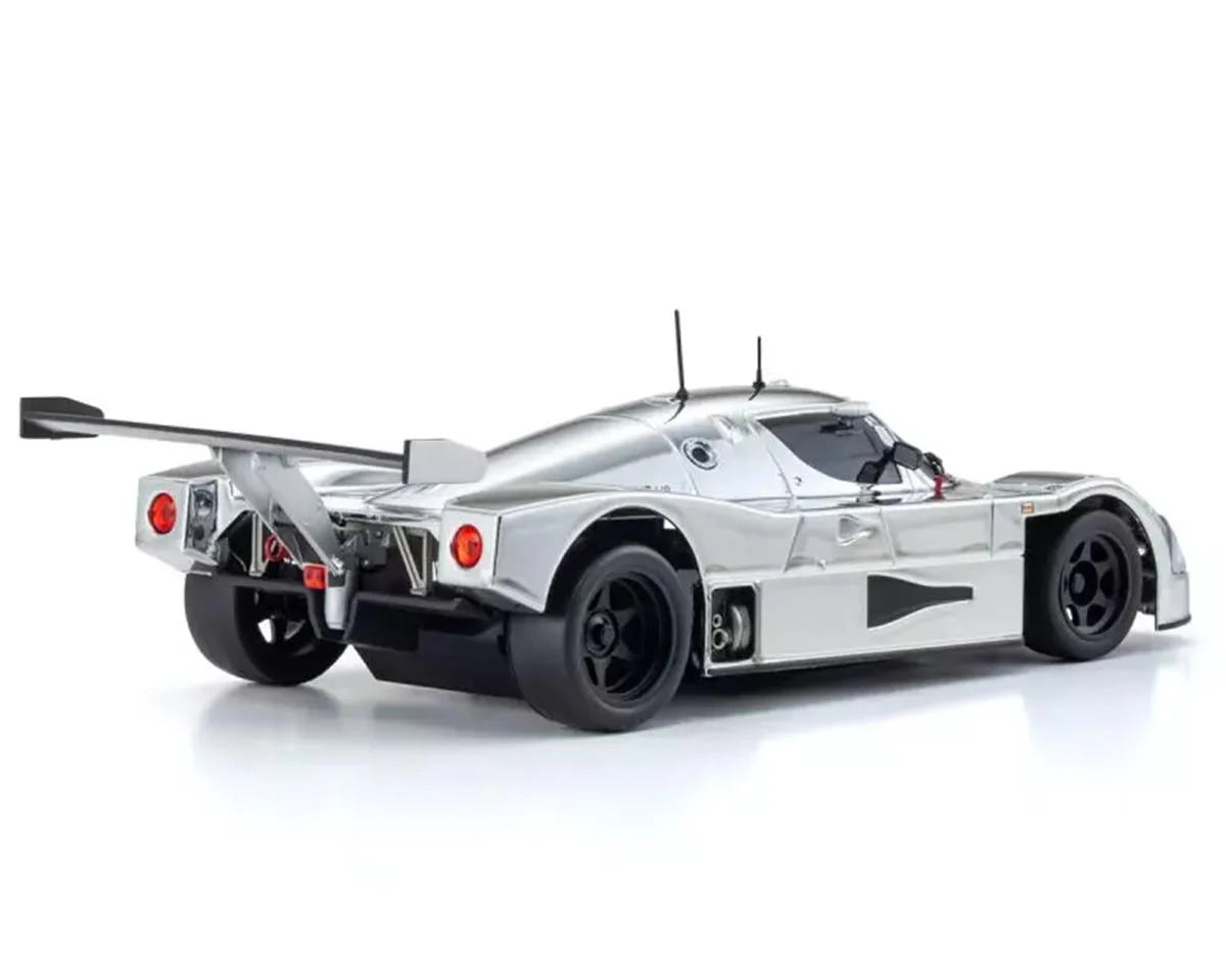 MR-04 RWD Mini-Z Readyset w/Sauber-Mercedes C9 Body (Chrome/Silver) w/KT-531P 2.4GHz Radio