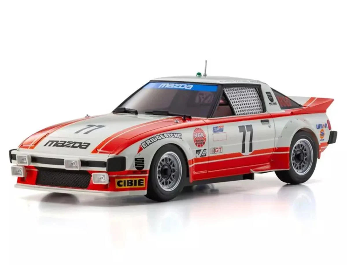 MR-04 RWD Mini-Z Readyset w/1979 Mazda Savanna RX-7 (Red/White) w/KT-531P 2.4GHz Radio