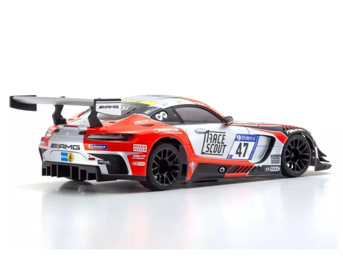 MR-04 RWD Mini-Z w/2018 Nurbuergring Mercedes-AMG GT3 Body (Red/Grey)