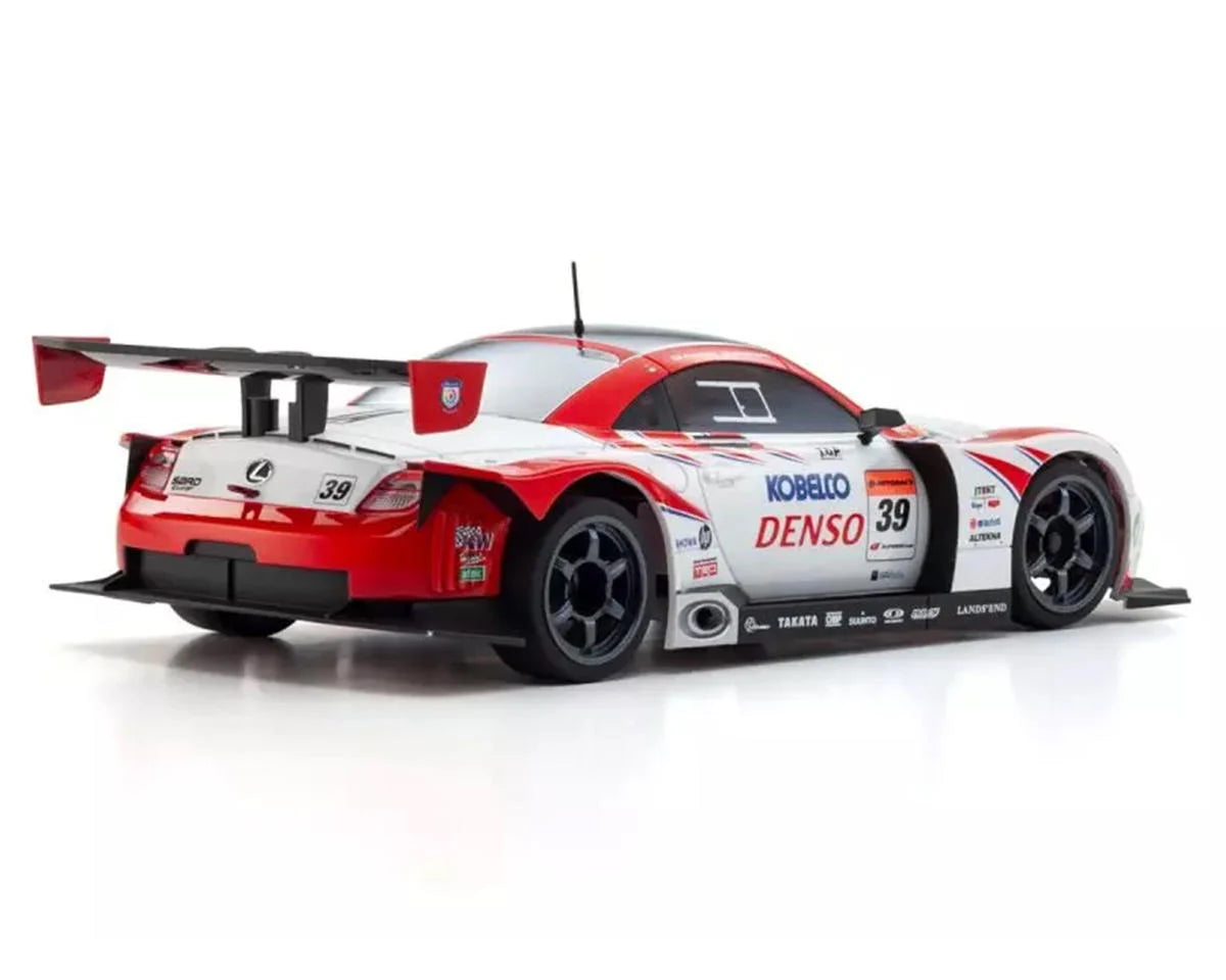 MR-04 RWD Mini-Z Readyset w/2012 Denso Kobelco SC430 Body (White/Red) w/KT-531P 2.4GHz Radio