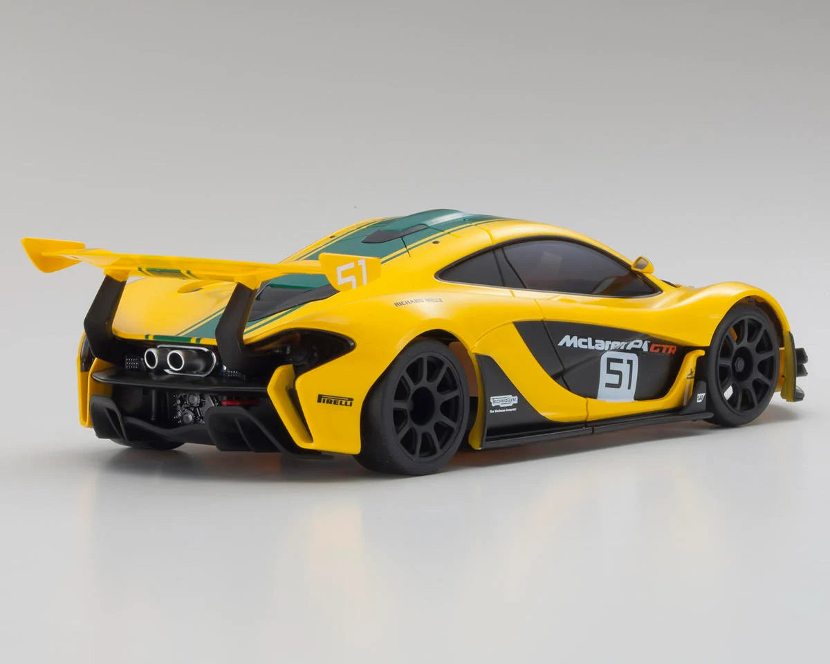 MR-04 RWD Mini-Z Readyset w/McLaren P1 GTR Body (Yellow/Green) w/KT-531P 2.4GHz Radio