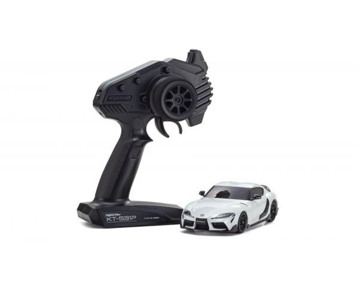 MR-04 RWD Mini-Z Readyset w/Toyota GR Supra TRD Aero Body (White Metallic)