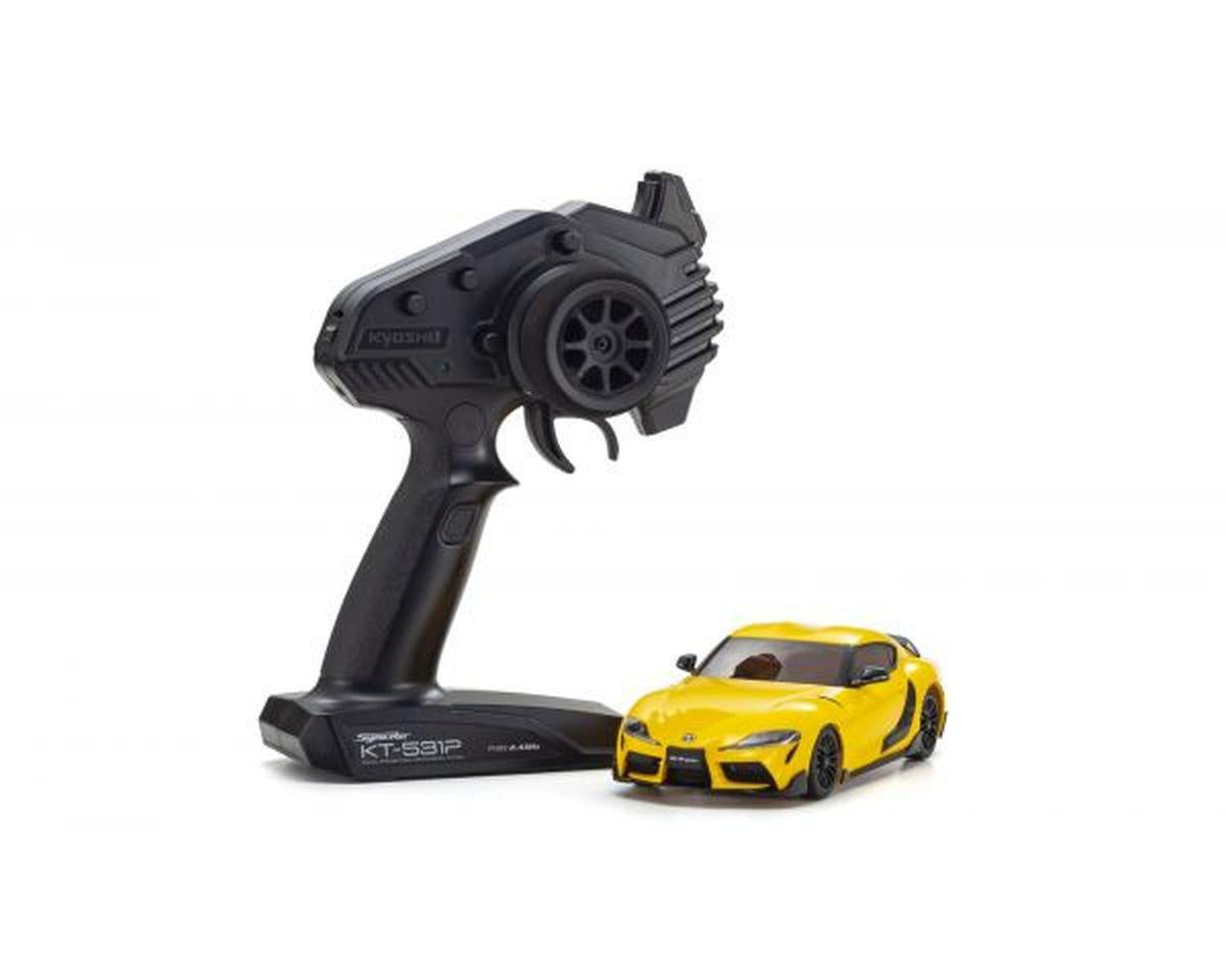 MR-04 RWD Mini-Z Readyset w/Toyota GR Supra TRD Aero Body (Lightning Yellow)