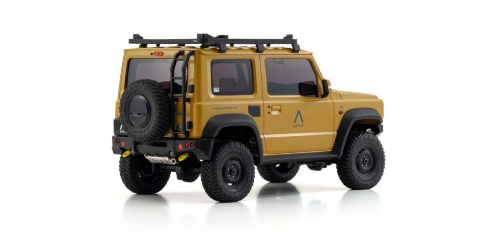 Mini-Z 4x4 Suzuki Jimmy Sierra APIO Jimny TS4 Light Brown w/ LED Light Set