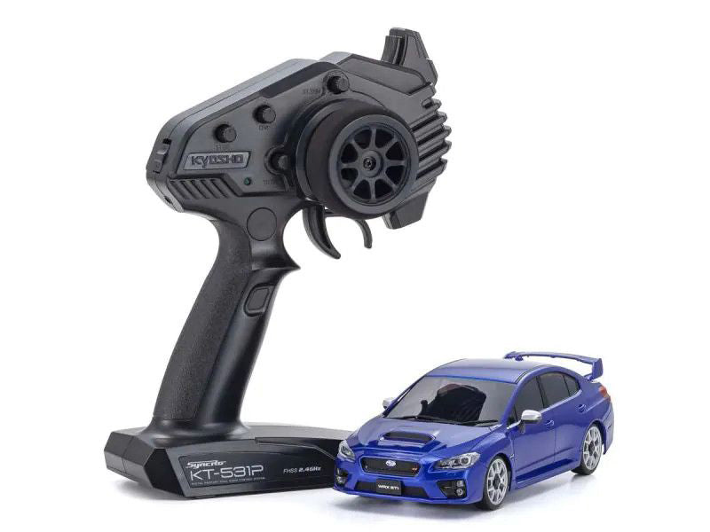 MINI-Z AWD Subaru WRX STI WR Blue 32630BL