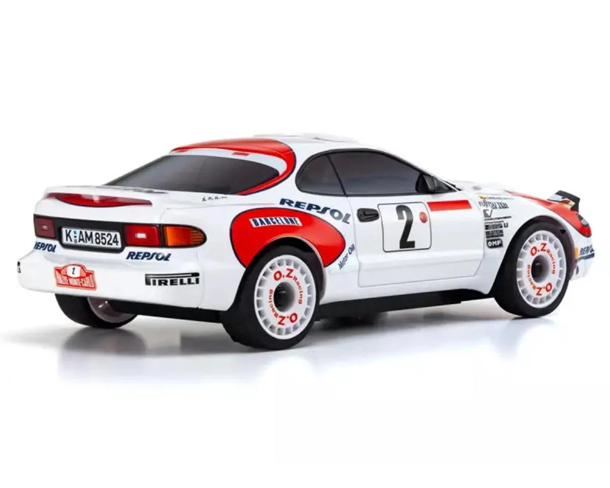 MA-020 AWD Mini-Z ReadySet w/1992 WRC Toyota Celica GT-Four Turbo Body (White/Red) w/KT-531P 2.4GHz Radio