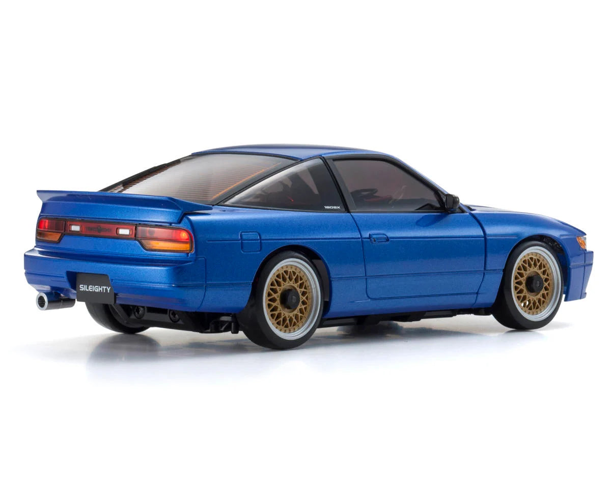 MA-020 AWD Mini-Z ReadySet w/Nissan Sileighty Blue Body w/KT-531P 2.4GHz Radio