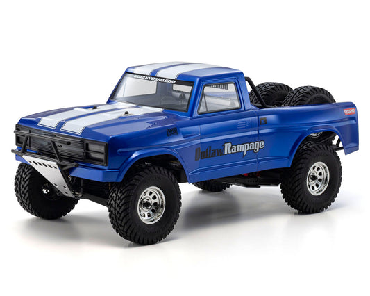 Outlaw Rampage PRO 2.0 1/10 Scale Electric 2WD Trophy Truck Kit (Clear)