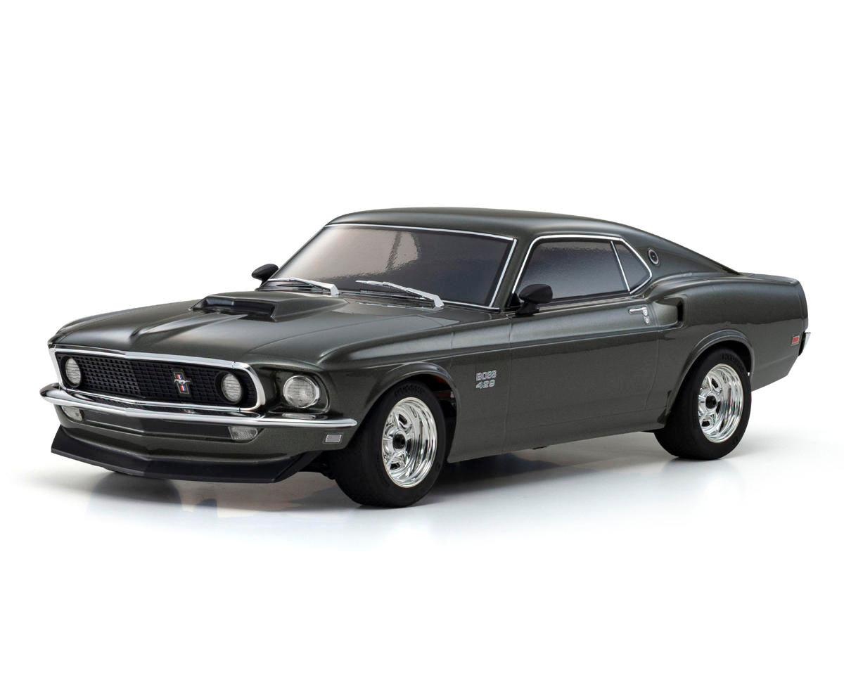 Fazer Mk2 1969 Ford Mustang Boss 429 Electric 4WD 1/10 RTR Touring Car (Black Jade) w/Syncro KT-231P 2.4GHz Radio