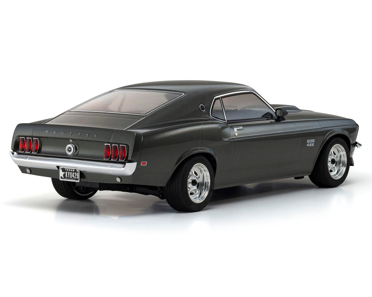 Fazer Mk2 1969 Ford Mustang Boss 429 Electric 4WD 1/10 RTR Touring Car (Black Jade) w/Syncro KT-231P 2.4GHz Radio