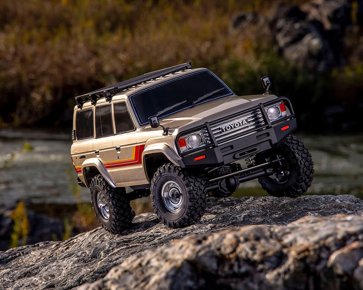 KC10 Toyota Land Cruiser 60 1/10 4WD ReadySet Brushed Rock Crawler w/Syncro KT-231P+ 2.4GHz Radio