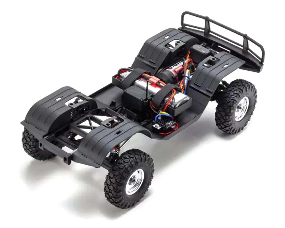 KC10 Toyota Land Cruiser 60 1/10 4WD ReadySet Brushed Rock Crawler w/Syncro KT-231P+ 2.4GHz Radio