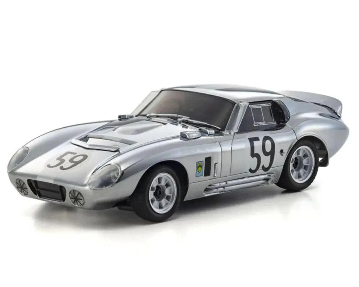 First Mini-Z RWD ReadySet w/Shelby Cobra Daytona Body (Chrome)