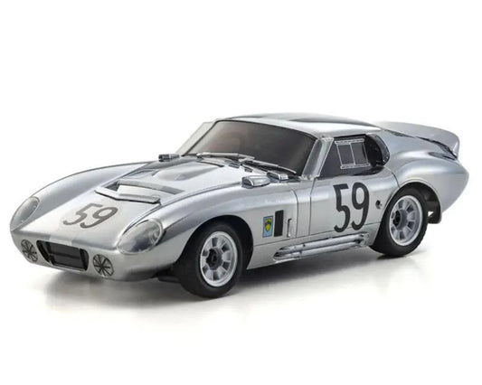 First Mini-Z RWD ReadySet w/Shelby Cobra Daytona Body (Chrome)