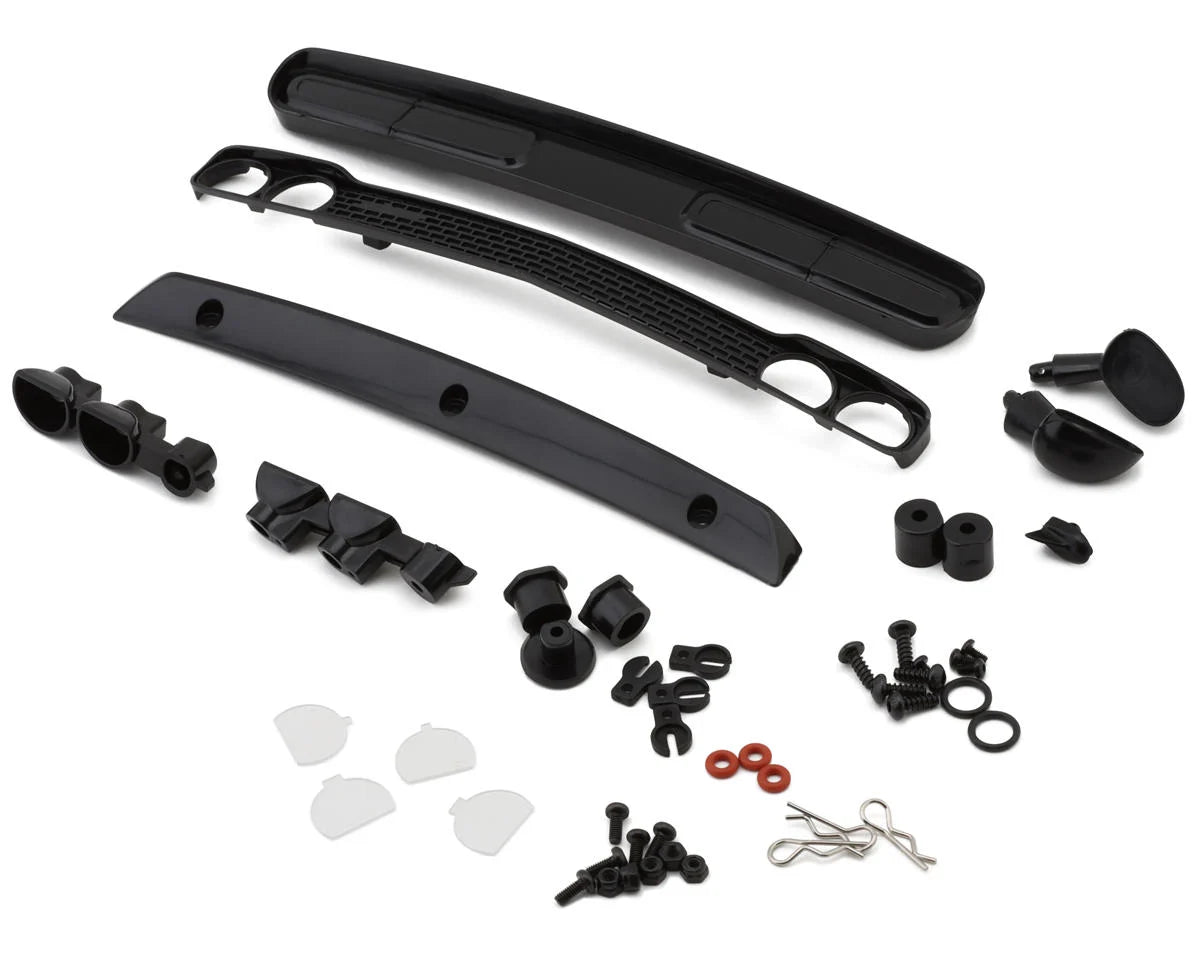 1/10 Dodge Challenger Hellcat Body Set CLEAR BODY ONLY