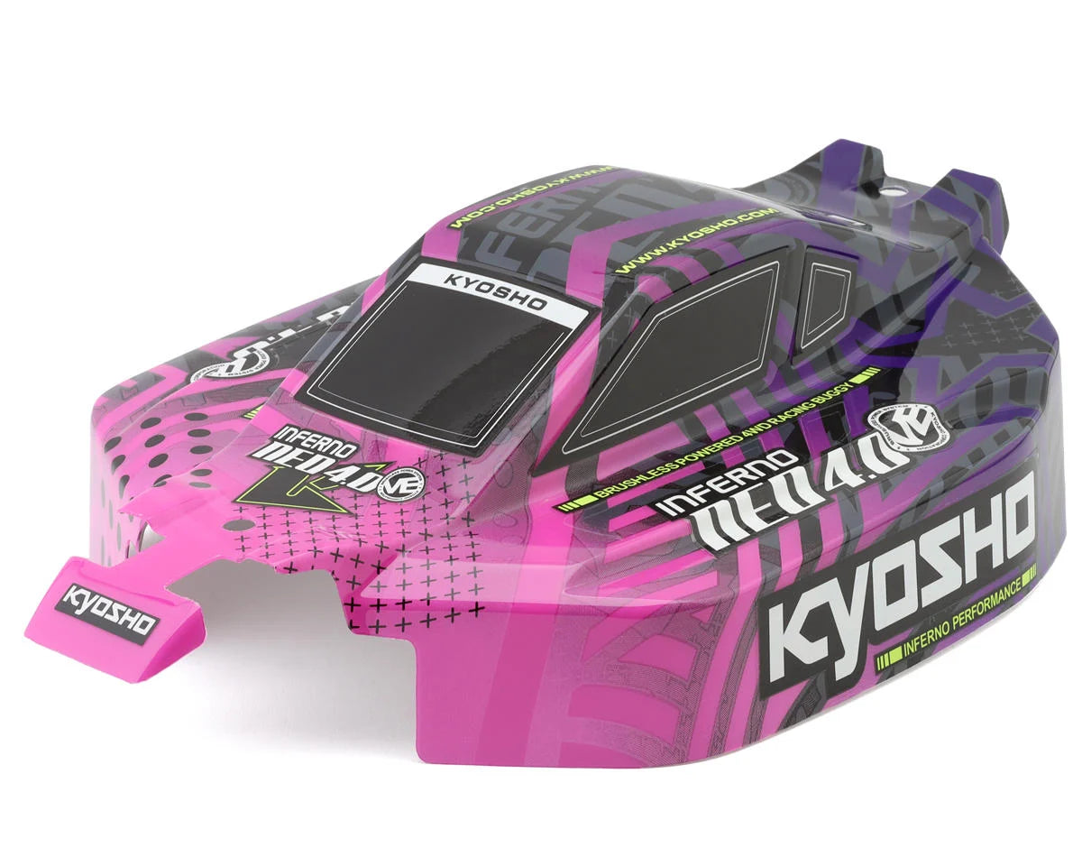 Inferno NEO 4.0 VE 1/8 Pre-Painted Buggy Body (Pink)