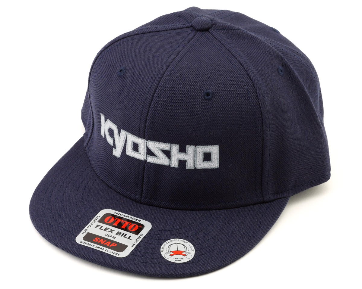 Kyosho Snapback Flatbill Hat (One Size Fits Most)