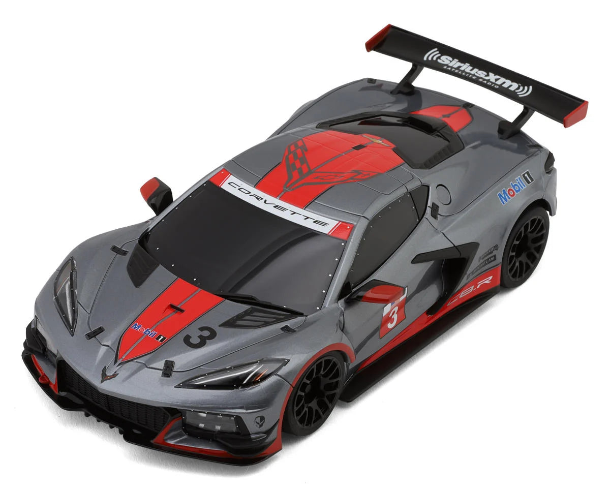 Mini-Z Chevrolet Corvette C8.R Pre-Painted Body (Gun Metal/Red)