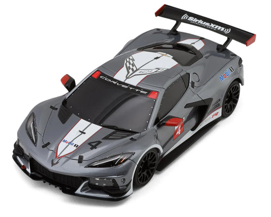 Mini-Z MR-04 Chevrolet Corvette C8.R Body (Gun Metal/White)