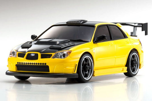 MINI-Z Subaru Impreza with Aero Kit, Metallic Yellow BODY ONLY