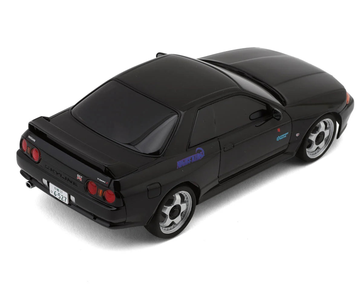 Mini-Z MA-020 AWD SPEC II Initial D Skyline GT-R R32 Pre-Painted Body (Black)