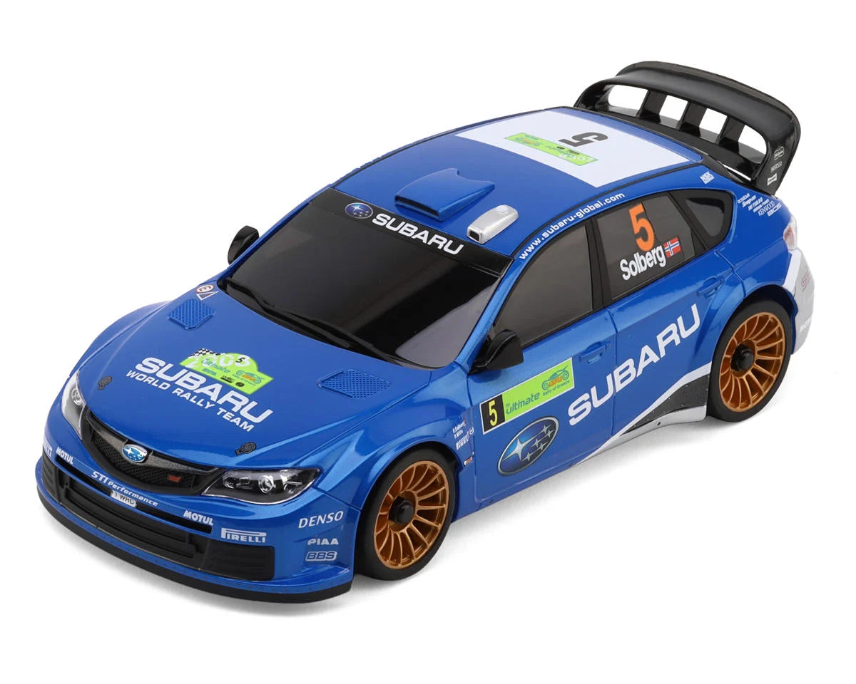 Mini-Z ASC MA-020 Subaru Impreza WRC 2008 Pre-Painted Body (Blue)
