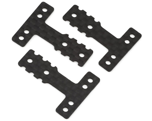 Mini-Z MR-03 MM/LM Carbon Fiber Rear Suspension Plates (Soft) (3)