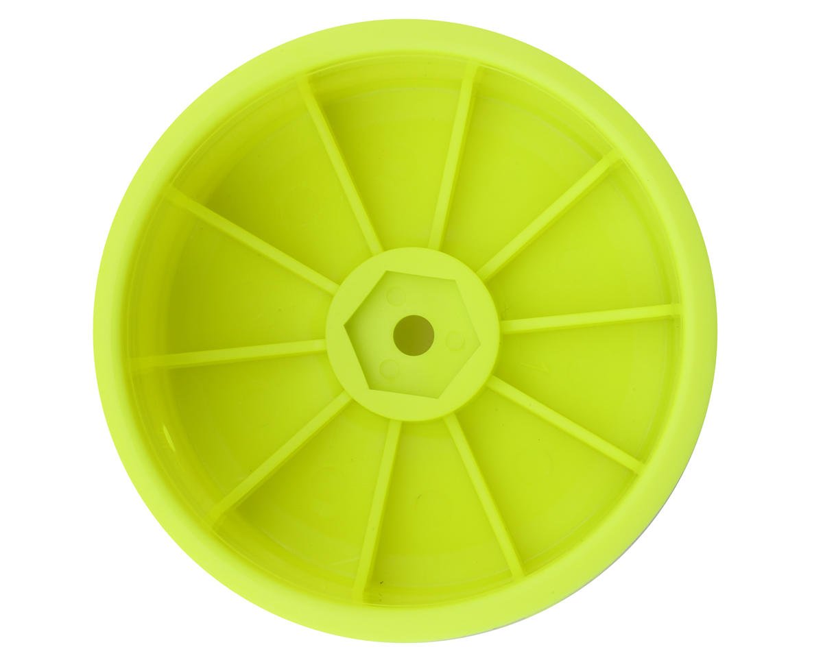 Optima 2.2" Rear Dish Wheels (Yellow) (x2)