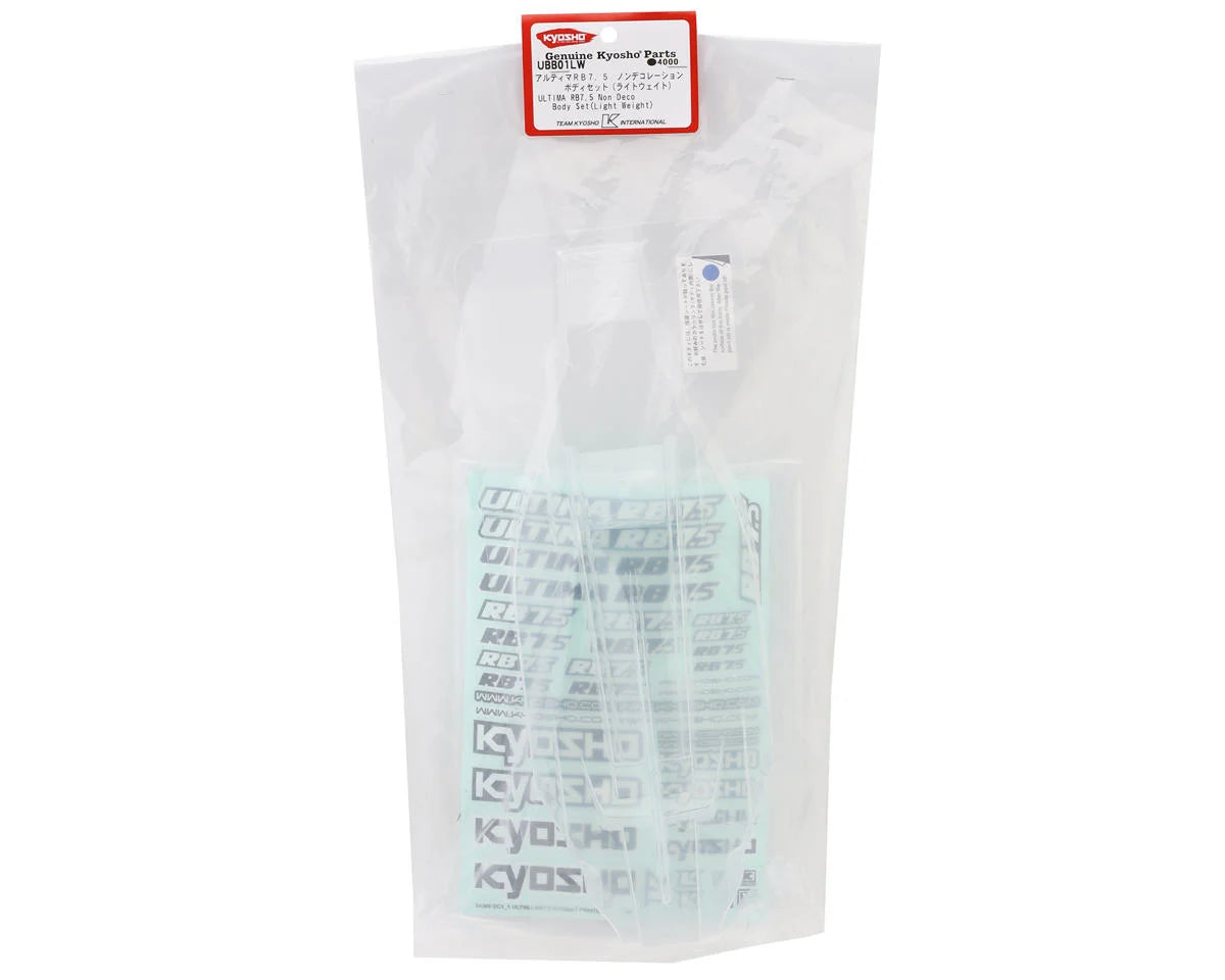 Ultima RB7.5 Body Set (Clear) (Light Weight)