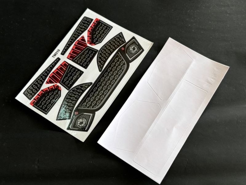 M-Racing Truck Body (210mm), for M-Chassis